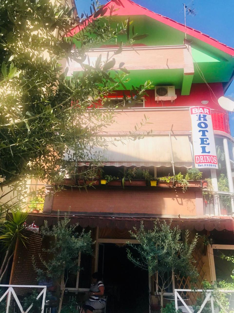 Hotel Drinos تيرانا المظهر الخارجي الصورة